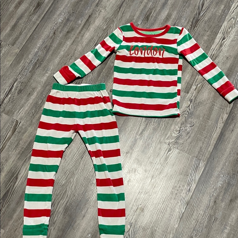 Monogrammed “London” Pajamas